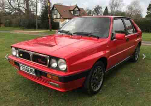 1989 LANCIA DELTA HF INTEGRALE 2.0T 8V 4WD 195BHP, IMMACULATE CONDITION, V RARE