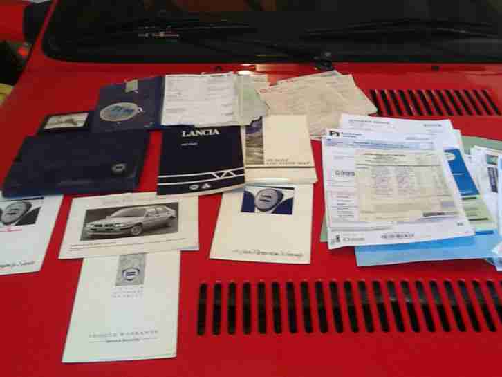 1989 LANCIA DELTA HF INTEGRALE 4WD RED RHD