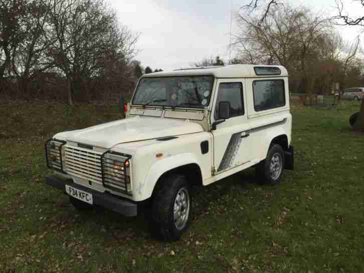 1989 LAND ROVER 90 4C COUNTY D TURBO WHITE ORIGNAL NEVER BEEN PAINTED