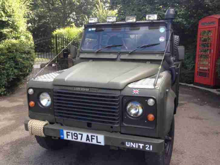 1989 LAND ROVER DEFENDER 110 HIGH CAP PICK UP TURBO DIESEL, EXPORTABLE.