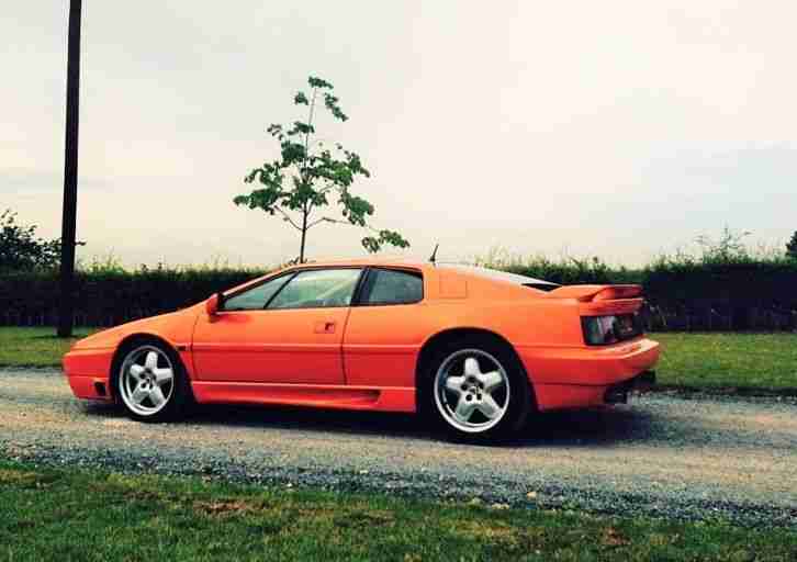 1989 LOTUS ESPRIT 2.2 TURBO ORANGE
