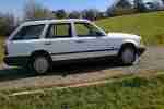 1989 MERCEDES 200TE WHITE