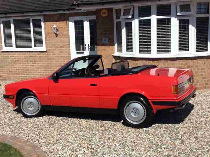 1989 Maserati 2.8 Biturbo Spyder 1989