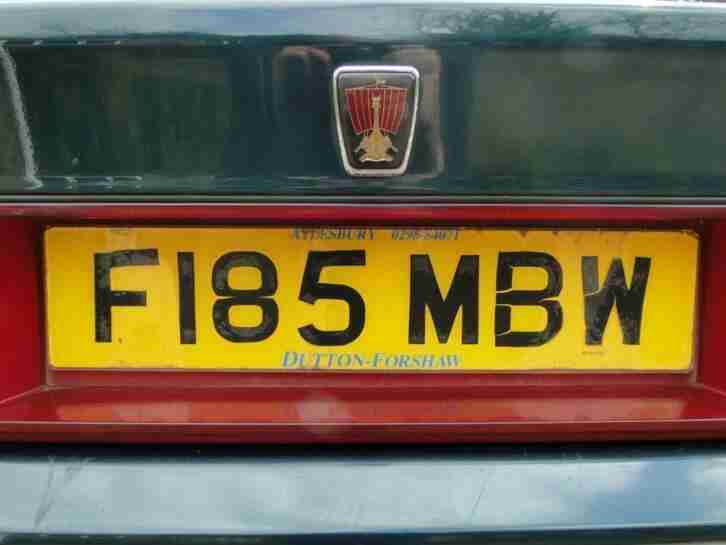1989 ROVER 800 827 SI 4D AUTO 177 BHP MODERN CLASSIC