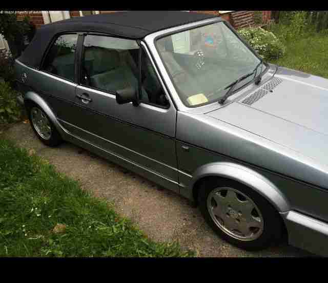 1989 VOLKSWAGEN GOLF CLIPPER CABRIO GREY
