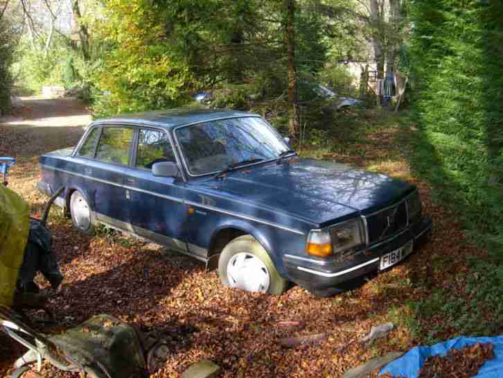 1989 VOLVO 240 GL BLUE
