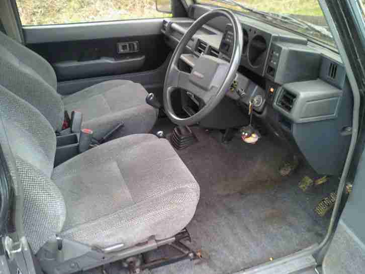 1990 DAIHATSU FOURTRAK 2.8 td GREY/BLACK