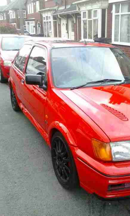 1990 FIESTA RS TURBO RED