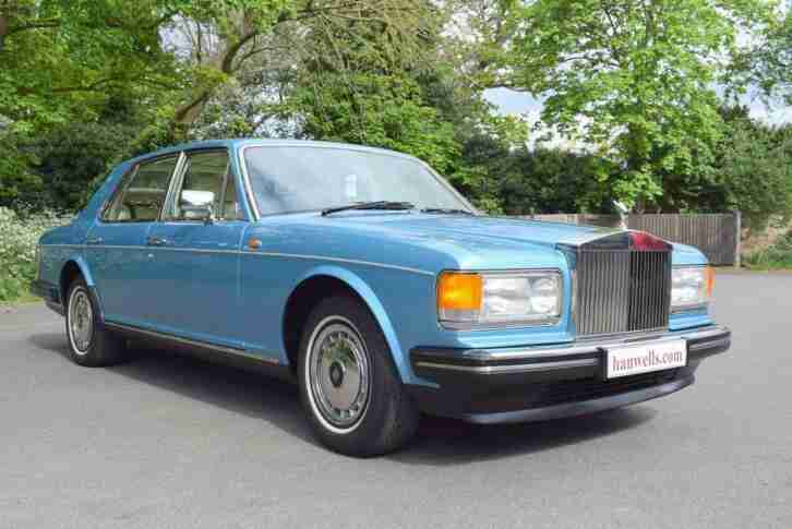 1990 G Rolls Royce Silver Spirit MK II Active Ride in Rhapsody Blue