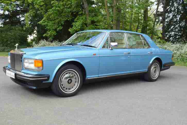 1990 G Rolls Royce Silver Spirit MK II Active Ride in Rhapsody Blue