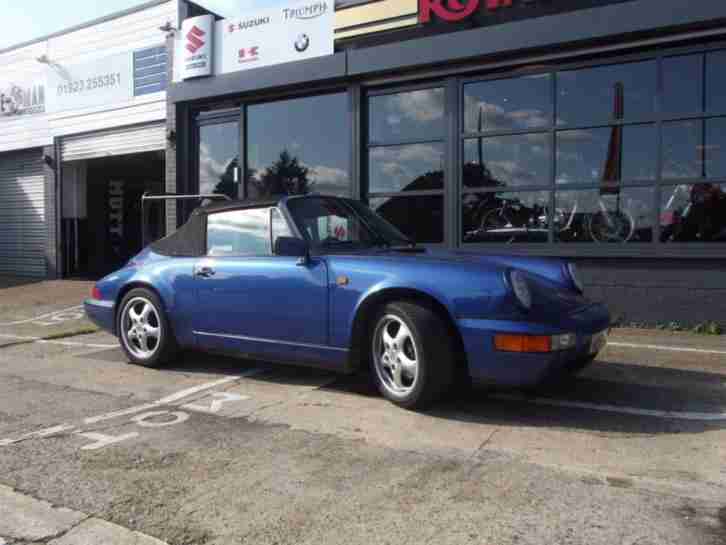 1990 H PORSCHE 911 3.6 CARRERA 2 964 CAB TIPTRONIC