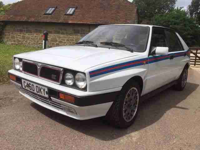 1990 DELTA INTEGRALE 16V WHITE