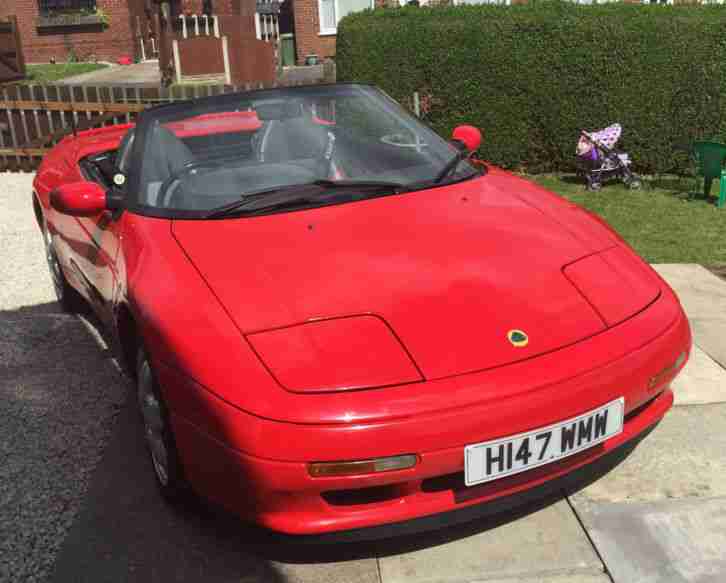 1990 LOTUS ELAN SE TURBO Calypso RED excellent condition for year