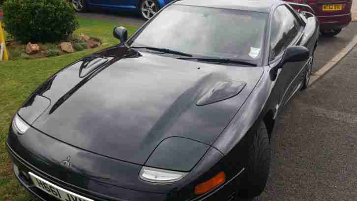 1990 MITSUBISHI BLACK GTO 3,0 LITRE CC AUG MOT LOVELY CONDITION 80000 MILES