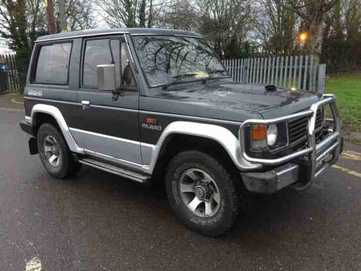 1990 MITSUBISHI SHOGUN PAJERO MK1 2.5TD ONE OWNER WAGON AUTOMATIC EXPORT 4X4 PX?