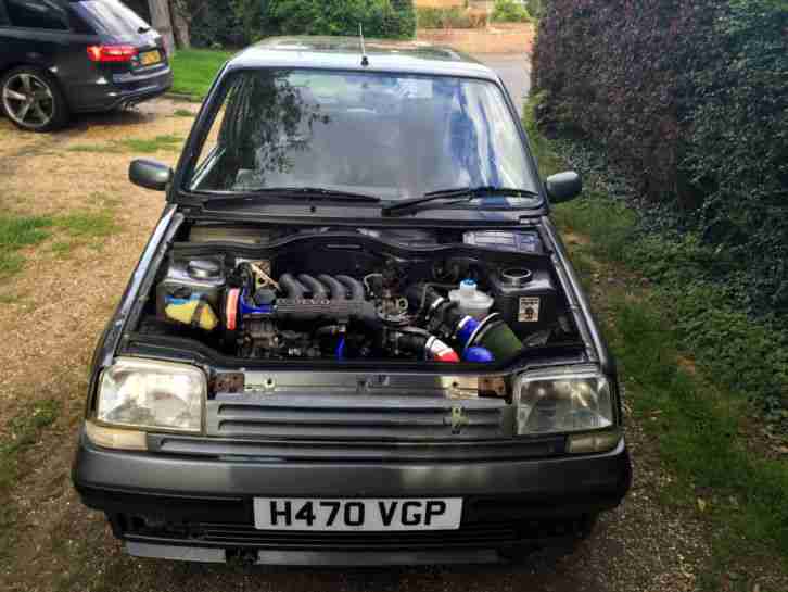 1990 RENAULT 5 GT TURBO GREY VOLVO 1.7 TURBO CONVERSION B18FT