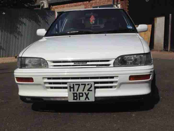 1990 COROLLA GT i 16 TWIN CAM WHITE