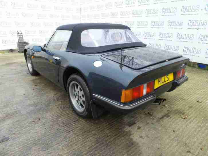 1990 TVR 2.9 PETROL 290 S CONVERTIBLE BLUE DAMAGED REPAIRABLE SALVAGE