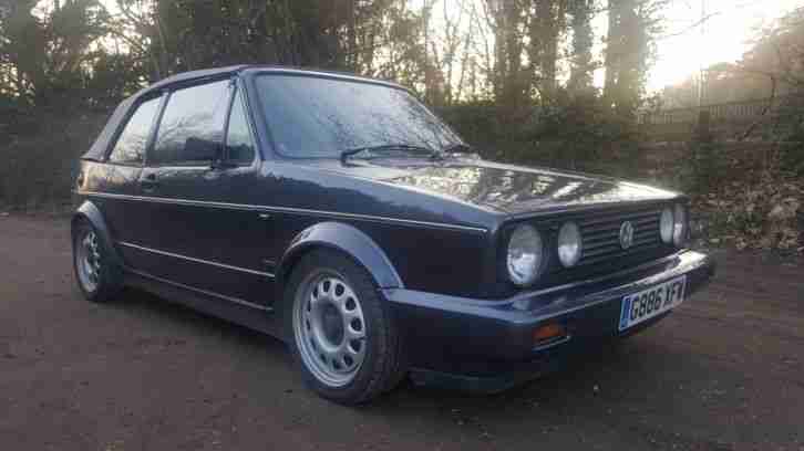 1990 VW GOLF MK1 KARMEN CLIPPER CABRIO