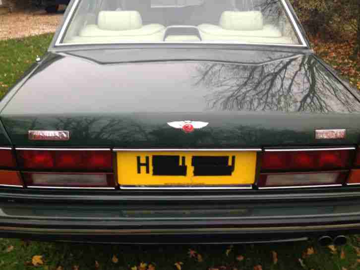 1991 BENTLEY TURBO R AUTO GREEN