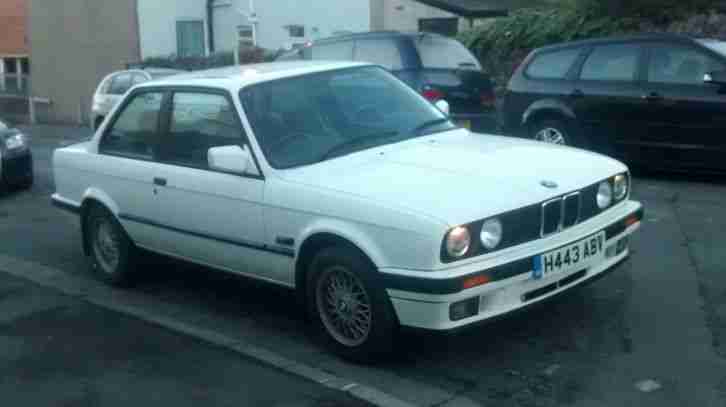 1991 BMW 316I LUX WHITE