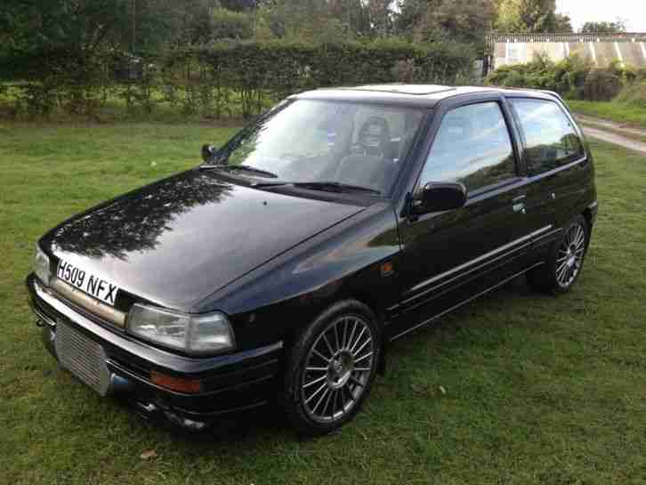 1991 CHARADE GTTI 1L TURBO BLACK