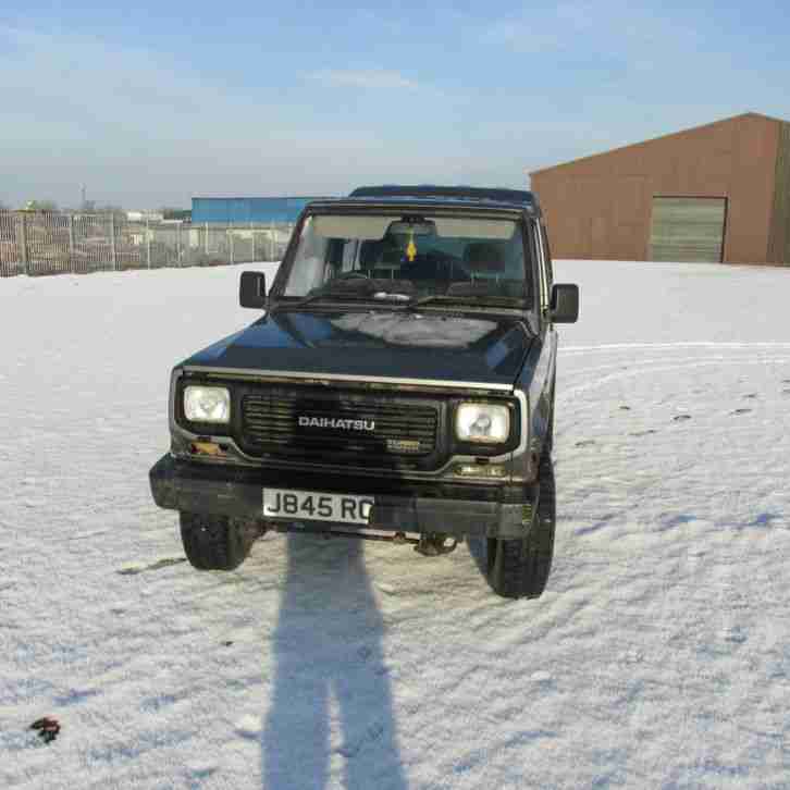 1991 DAIHATSU FOURTRAK TDX GREY IDEAL PROJECT