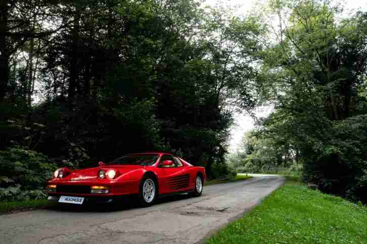 1991 Ferrari Testarossa low mileage V12 masterpiece