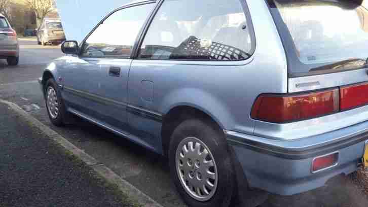 1991 HONDA CIVIC GL AUTO BLUE