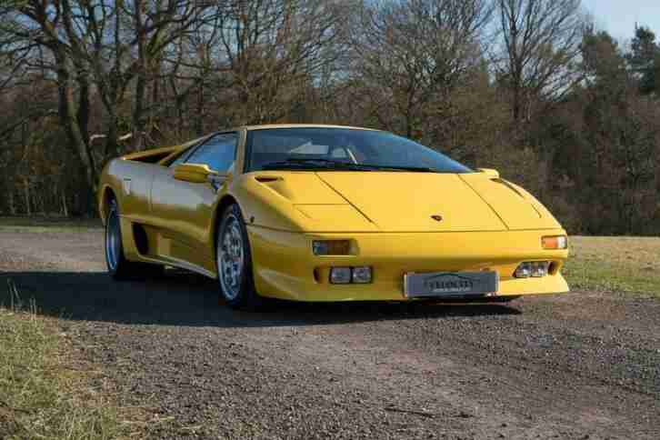 1991 J LAMBORGHINI DIABLO 5.7 V12 MANUAL 2DR GIALLO YELLOW LEFT HAND DRIVE PX