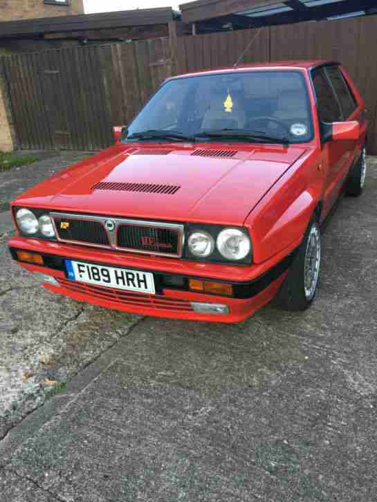 1991 DELTA HF TURBO IE RED VERY RARE
