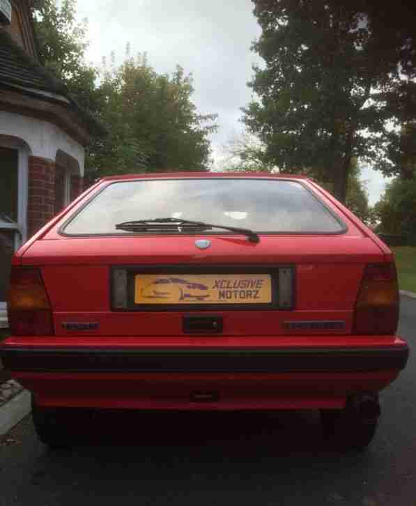 1991 LANCIA DELTA HF TURBO IE RED VERY RARE CLASSIC