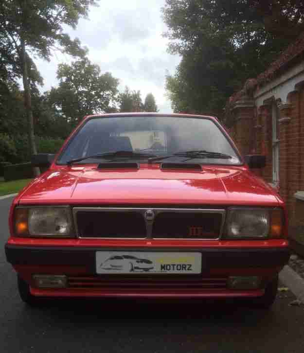 1991 LANCIA DELTA HF TURBO IE RED VERY RARE CLASSIC