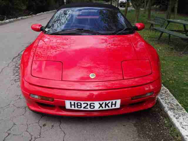 1991 LOTUS ELAN SE TURBO RED
