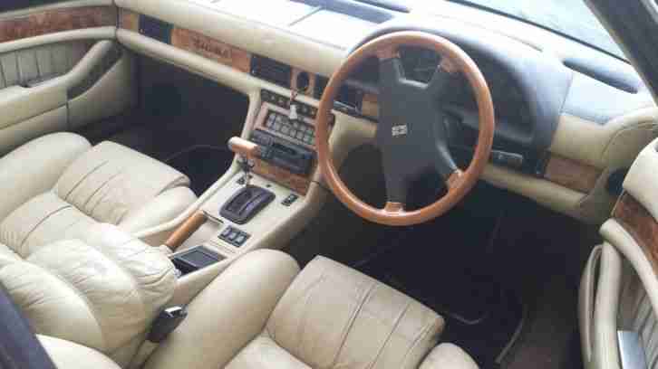 1991 MASERATI 228 COUPE TURBO AUTO BLUE CLASSIC CAR