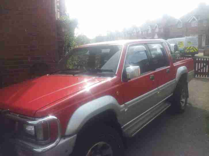 1991 MITSUBISHI RED/SILVER