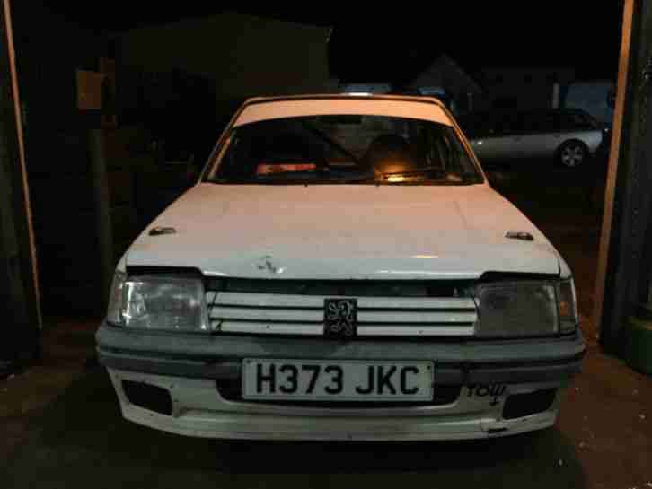1991 PEUGEOT 205 GTI WHITE TRACK/RACE/RALLY px rwd/drift car