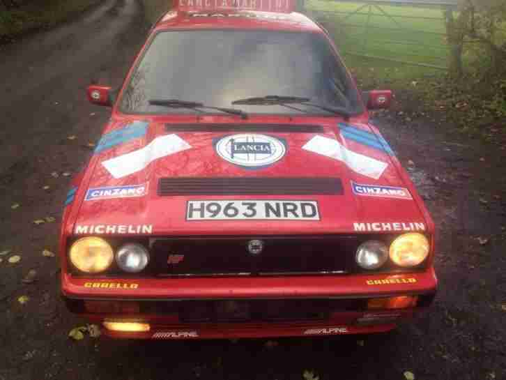 1991 RED LANCIA DELTA INTERGRALE 2.0 16V TURBO 4WD