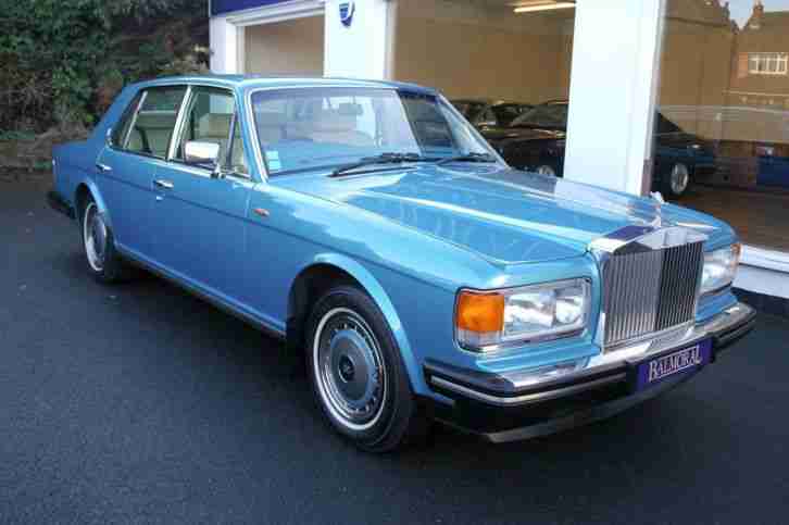 1991 Rolls Royce Silver Spirit II, Blue