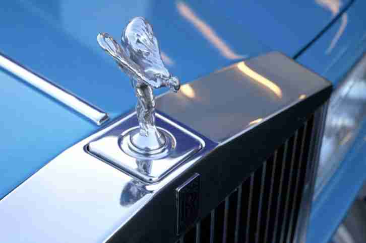 1991 Rolls-Royce Silver Spirit II, Blue