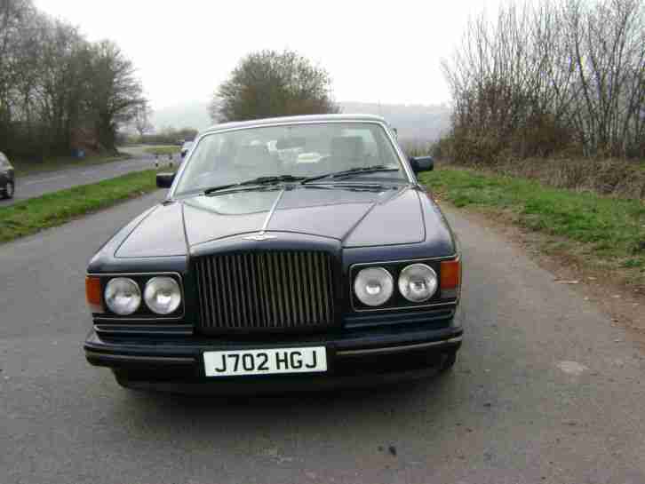 1992 BENTLEY MULSANNE S AUTO BLUE