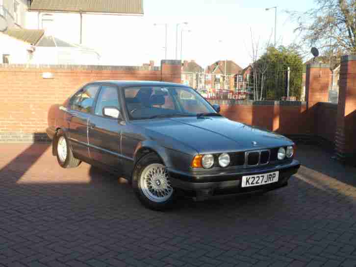 1992 BMW 520I SE,Only 52,000 Warranted Low Miles,Full BMW Service History!