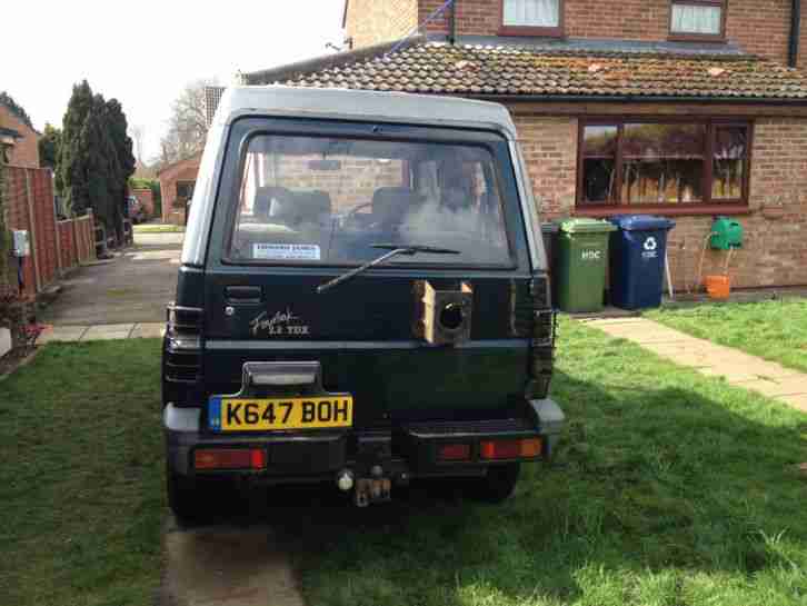1992 DAIHATSU FOURTRAK TDX GREEN 2.8L