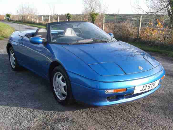 1992 J Lotus Elan 1.6 SE LTD EDITION CONVERTIBLE, 3 OWNERS, FULL SERVICE HISTORY