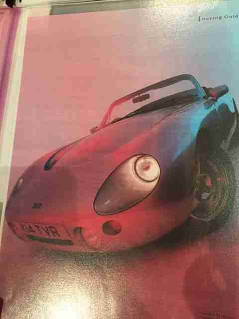 1992 K TVR Griffith 400 Pre Cat : As featured in EVO Mag Dec 01 For restoration