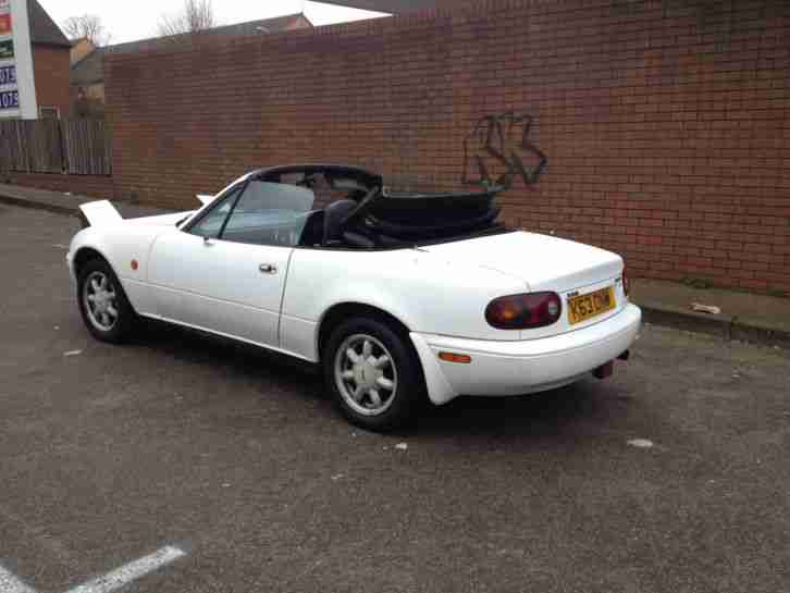 1992 MAZDA MX-5 WHITE - SPARES OR REPAIR - CAT C