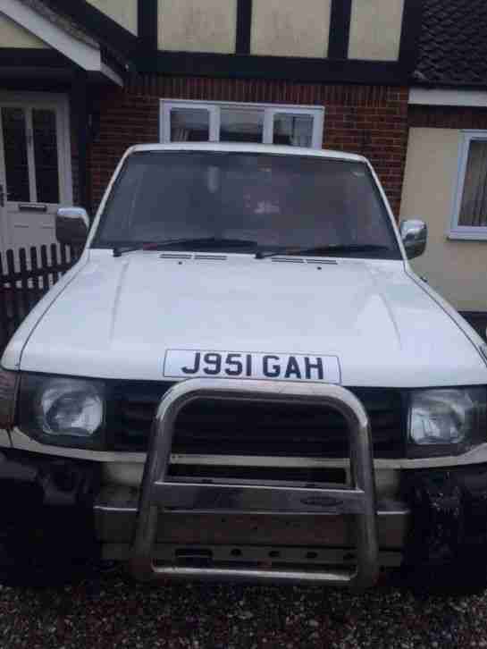 1992 PAJERO WHITE