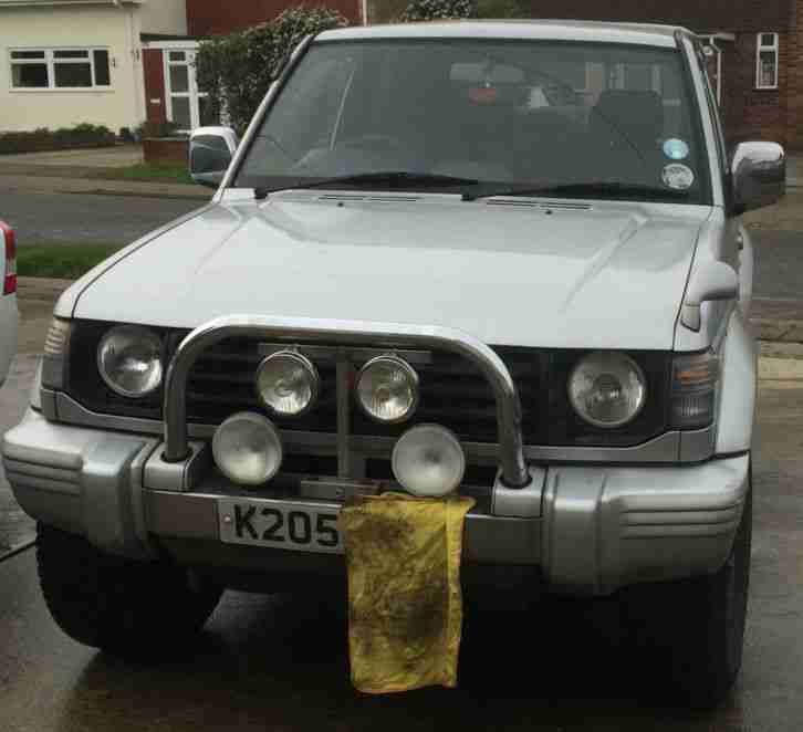 Mitsubishi SHOGUN. Mitsubishi car from United Kingdom