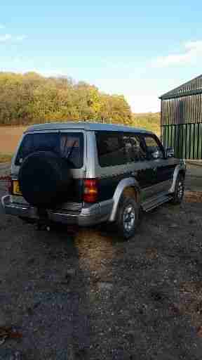 Mitsubishi Pajero. Mitsubishi car from United Kingdom