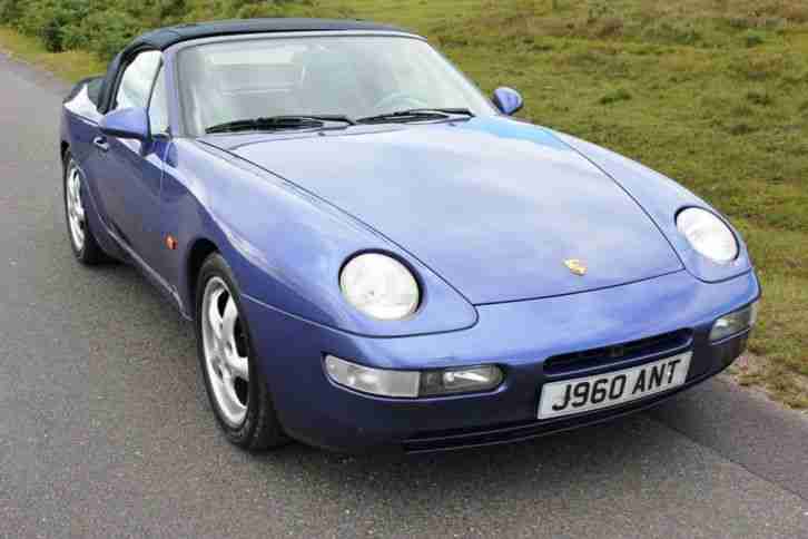 1992 PORSCHE 968 3.0L CONVERTIBLE (LHD) - LEFT HAND DRIVE -